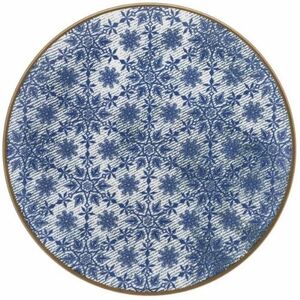 Aparelho de Jantar 30 peças Cerâmica Unni Jeans Azul - Oxford