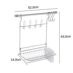 Conjunto Cozinha Cromado Cook Home 8 -  Arthi