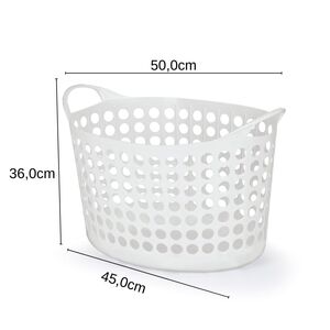 Cesto Multiuso Flexível 32L Oval - Arthi