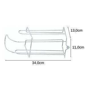 Suporte para Papel Higiênico Cromado - Passerini