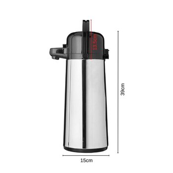Garrafa Térmica Inox 1,8L Pressão Air Pot - Invicta