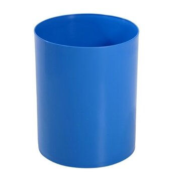 Lixeira 12 litros s/tampa Polipropileno Azul - JSN
