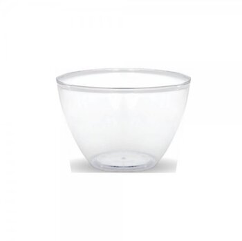 Saladeira Plastica Redonda 3,5L Transparente - Ercaplast