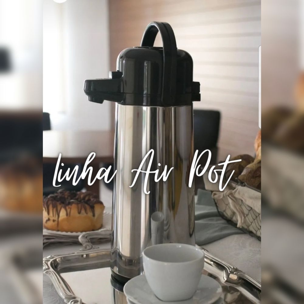 Garrafa Térmica de Café 1,8L Air Pot Descanso Gaúcho - Invicta