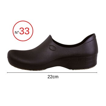 Sapato Profissional N°33 Feminino Preto - Sticky Shoes
