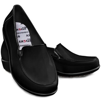 Sapato Social Profissional N°35 Feminino Preto - Sticky Shoes
