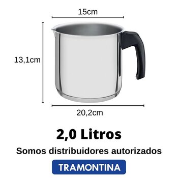 Fervedor Inox 2,0L c/Cabo Allegra - Tramontina