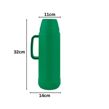 Garrafa Térmica 1,0 Litro Verde Use - MOR