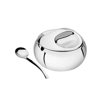 Açucareiro Inox 300g Service c/Colher - Tramontina