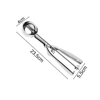 Colher Dosadora Sorvete/Pão de queijo Inox - Rouche