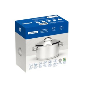 Caçarola Inox 16cm Funda Solar Tramontina