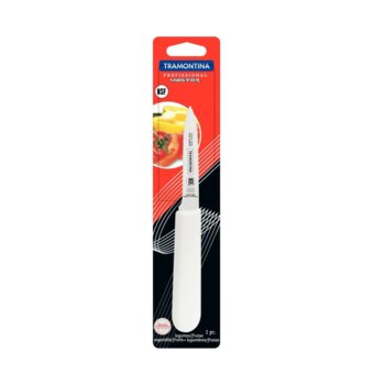 Faca para Legumes Inox 3  Cb Branco Profissional Tramontina