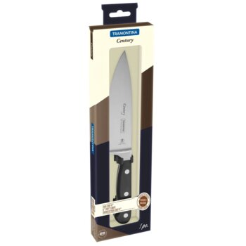 Faca Chef Inox 6 Preta Century Tramontina