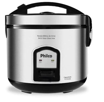 PANELA DE ELETRICA 110V ARROZ PHILCO (10XICARAS)