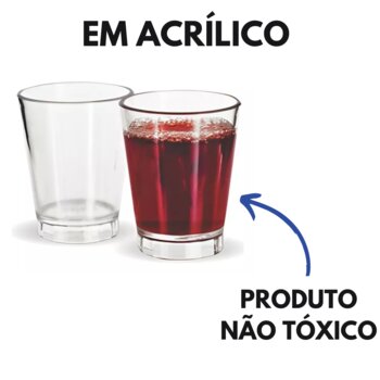 Copo Acrilico 55ml Aperitivo - Ercaplast