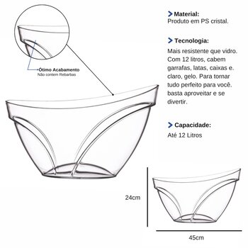 Champanheira 12,0L Infinity - Neoplas