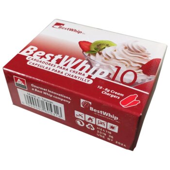 Gás garrafa de chantilly 8,0gr c/10 - Best Whip