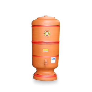 Filtro de Barro São Pedro 4L com Vela Tradicional