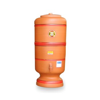 Filtro de Barro São Pedro 6L com Vela Tradicional