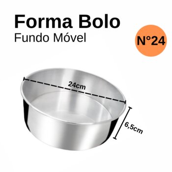 Forma de Torta Nº24 Fundo Movel Vissoto