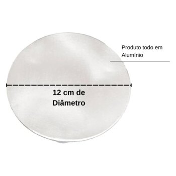 Placa Difusora de Alumínio Vissoto 12cm 