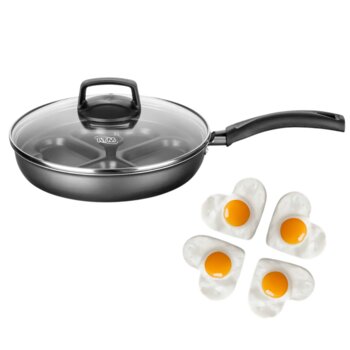 Frigideira Antiaderente 4 Ovos Poché 22cm - MTA